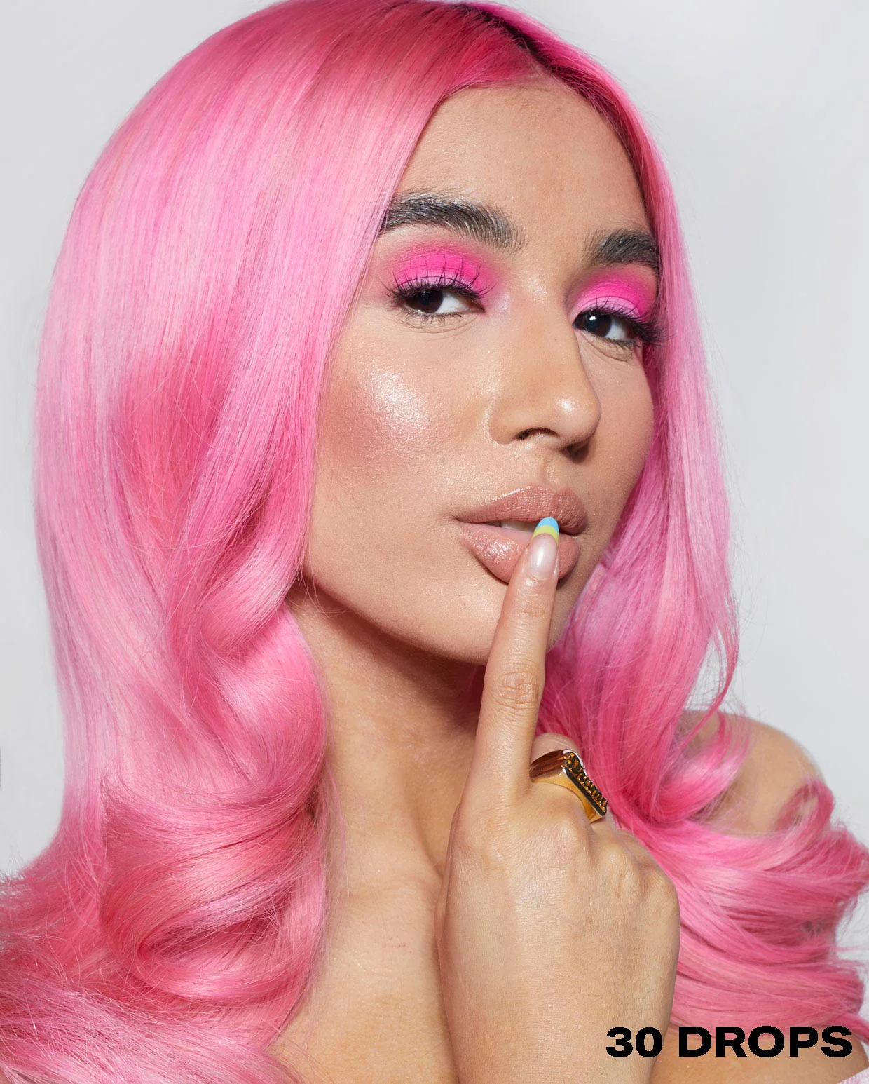 Hot Pink Hair Dye - DROP IT Kit - Image 5